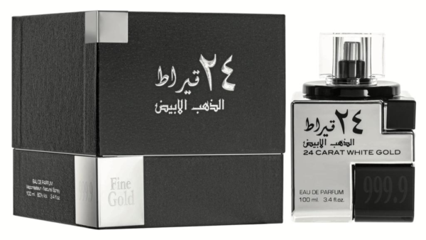 24 Carat White Gold Eau De Parfum 100ml - Luxurious Lifestyle